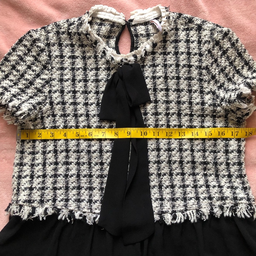 Zara tweed blouse - Picture 4 of 5